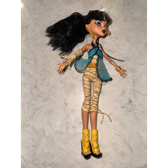 Monster High First Wave Cleo de Nile Daughter of the Mummy 2014 Rare Doll - Picture 3 of 6